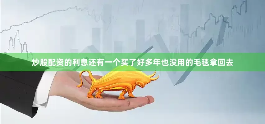 炒股配资的利息还有一个买了好多年也没用的毛毯拿回去